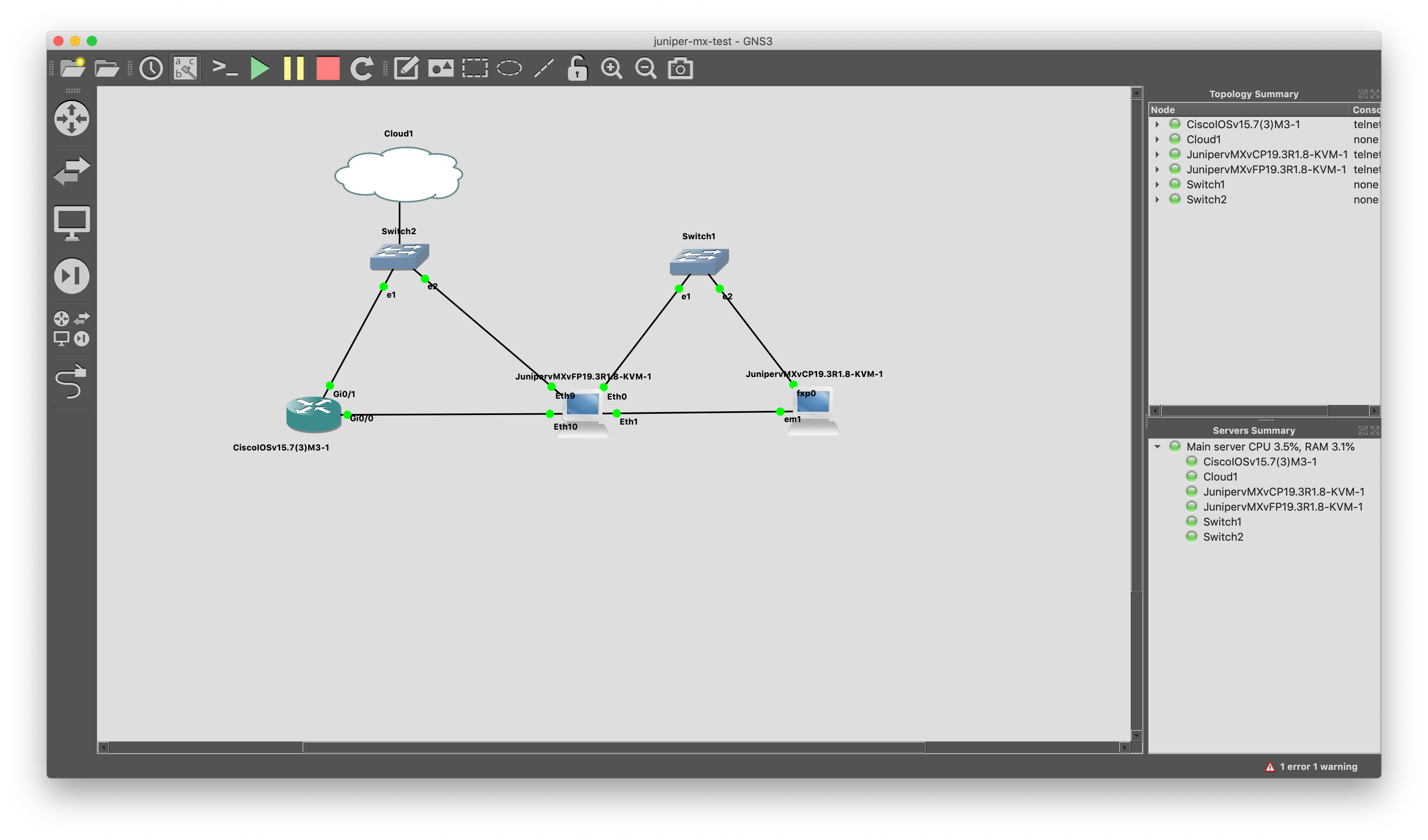 gns3 tutorial install